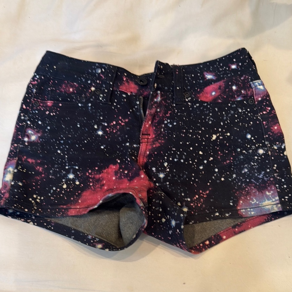 Galaxy Print Shorts